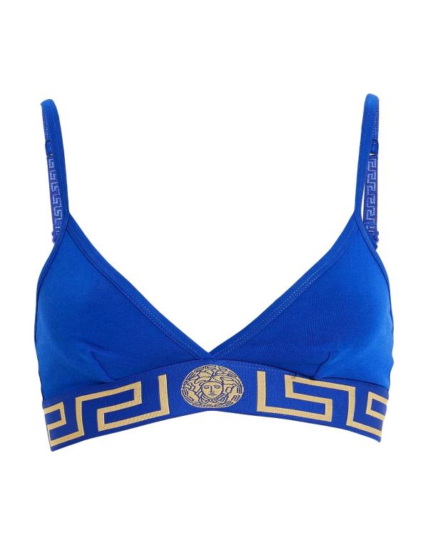 versace 【送料無料】 ヴェルサーチ レディース ブラジャー アンダーウェア Bra Bright blue