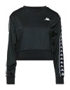 【送料無料】 カッパ レディース パーカー・スウェット アウター Sweatshirt Black