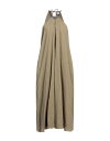 yz t@rAi tBbs fB[X s[X gbvX Long dress Khaki