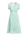 【送料無料】 エルマンノ シェルヴィーノ レディース ワンピース トップス Midi dress Light green