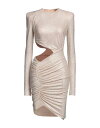 【送料無料】 アレクサンドル ボーティエ レディース ワンピース トップス Short dress Beige