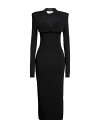 【送料無料】 スポーツマックス レディース ワンピース トップス Midi dress Black