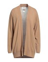 【送料無料】 ソロトレ レディース カーディガン アウター Cardigan Camel