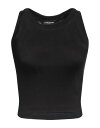 【送料無料】 コスチュームナショナル レディース タンクトップ トップス Tank top Black