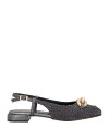 【送料無料】 マリアン レディース ベルト アクセサリー Ballet flats Black