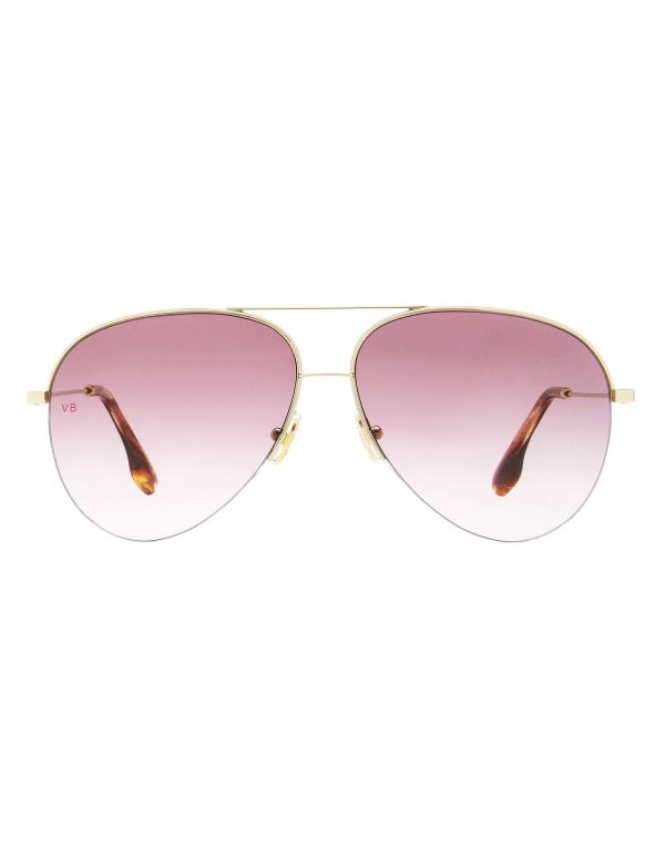 【送料無料】 ヴィクトリア ベッカム レディース サングラス・アイウェア アクセサリー Sunglasses Gold 1
