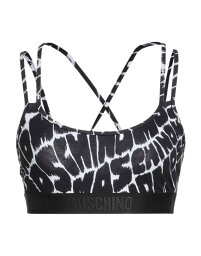 【送料無料】 モスキーノ レディース ブラジャー アンダーウェア Bra Black