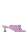 yz }[NGX fB[X T_ V[Y Sandals Lilac