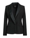 【送料無料】 コスチュームナショナル レディース ジャケット・ブルゾン ブレザー アウター Blazer Black