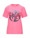 【送料無料】 アルベルタ フェレッティ レディース Tシャツ トップス T-shirt Fuchsia