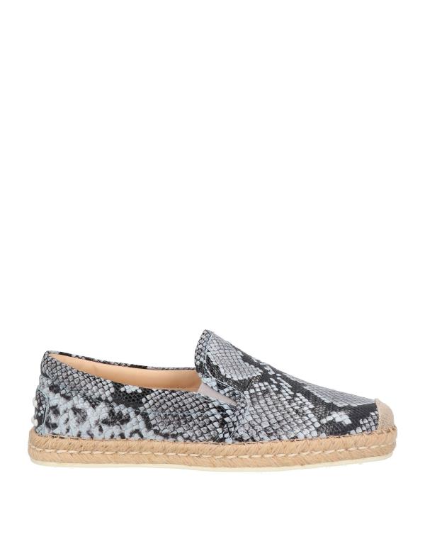 【送料無料】 トッズ レディース スリッポン・ローファー シューズ Espadrilles Black