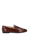 【送料無料】 トッズ レディース スリッポン・ローファー シューズ Loafers Brown