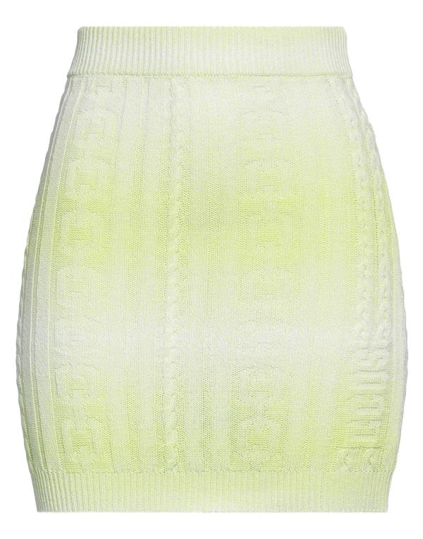 【送料無料】 ジーシーディーエス レディース スカート ボトムス Mini skirt Acid green