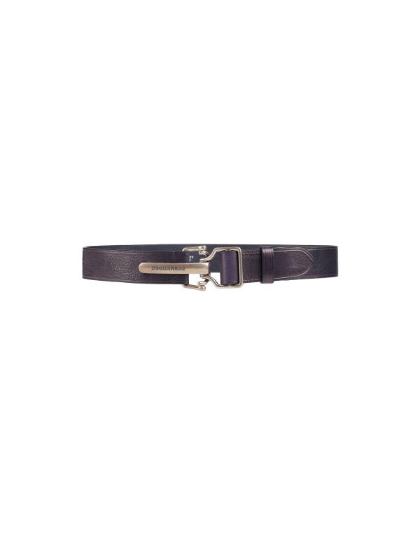 ディースクエアード 【送料無料】 ディースクエアード レディース ベルト アクセサリー Regular belt Dark purple