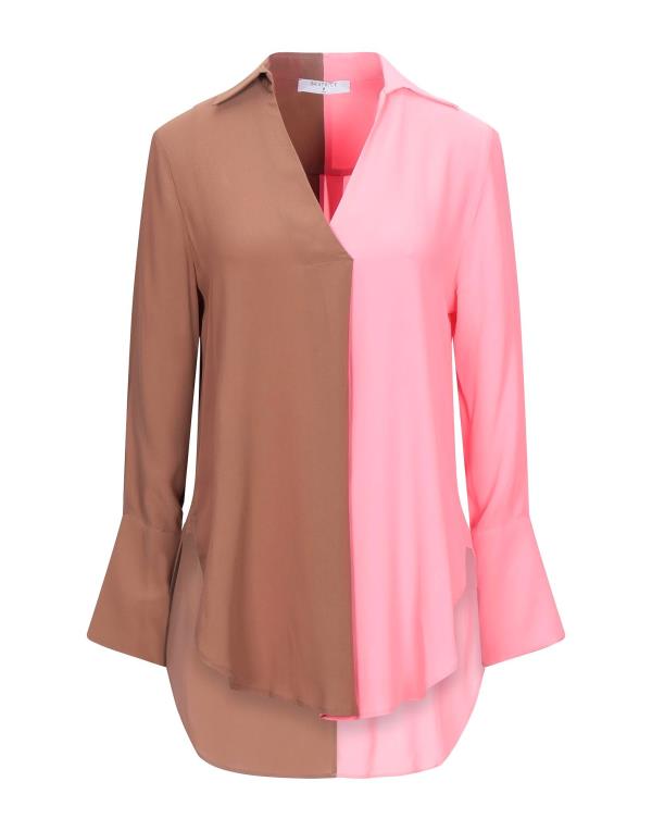 【送料無料】 ビートライス レディース シャツ ブラウス トップス Blouse Pink