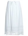 【送料無料】 ナインティーン セブンティ レディース スカート ボトムス Midi skirt White