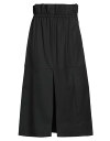  バイマレンバーガー レディース スカート ボトムス Midi skirt Black