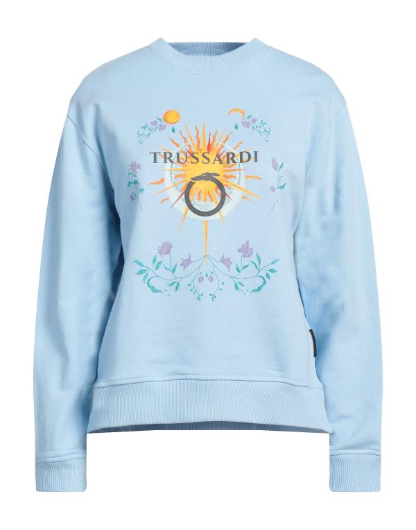 【送料無料】 トラサルディ レディース パーカー・スウェット アウター Sweatshirt Sky blue