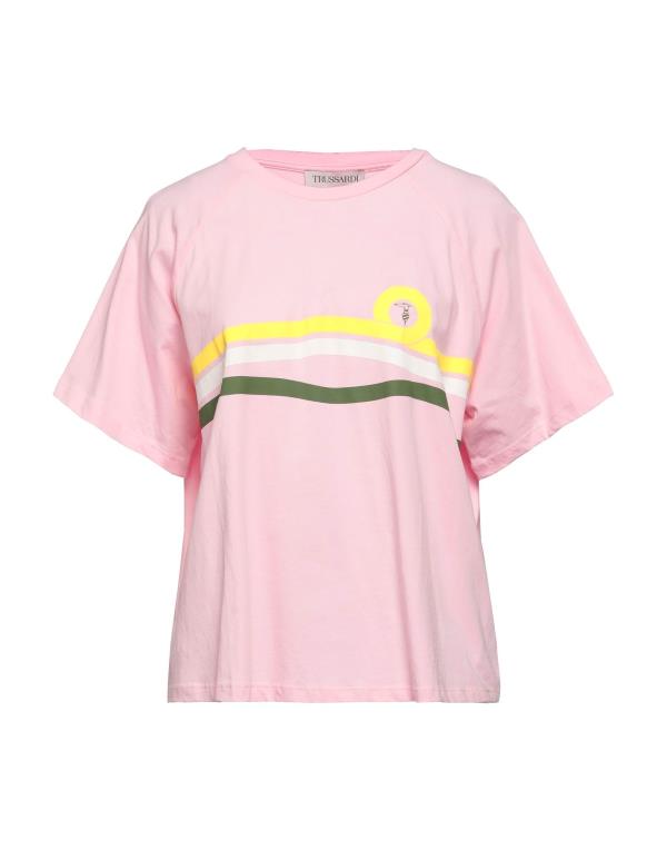 【送料無料】 トラサルディ レディース Tシャツ トップス T-shirt Pink