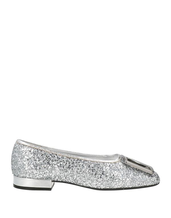 サルヴァトーレフェラガモ 【送料無料】 フェラガモ レディース ベルト アクセサリー Ballet flats Silver