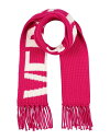 【送料無料】 ヴェルサーチ レディース マフラー・ストール・スカーフ アクセサリー Scarves and foulards Fuchsia