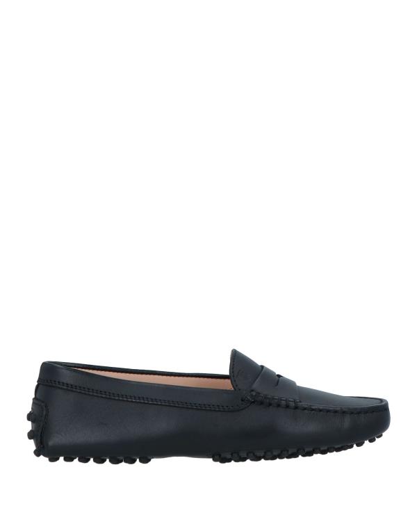 【送料無料】 トッズ レディース スリッポン・ローファー シューズ Loafers Black