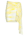 エムエスジイエム 【送料無料】 エムエスジイエム レディース スカート ボトムス Mini skirt Light yellow