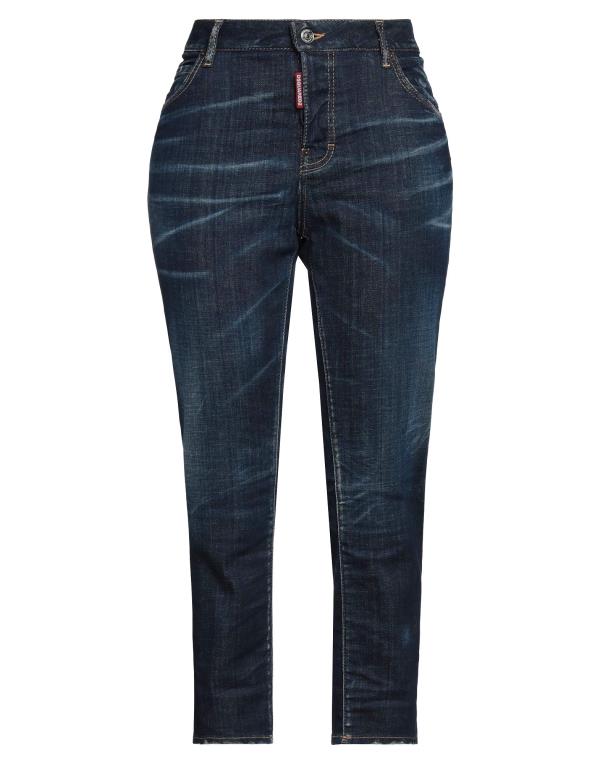 【送料無料】 ディースクエアード レディース デニムパンツ ジーンズ ボトムス Denim pants Blue