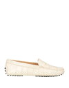 【送料無料】 トッズ レディース スリッポン・ローファー シューズ Loafers Off white