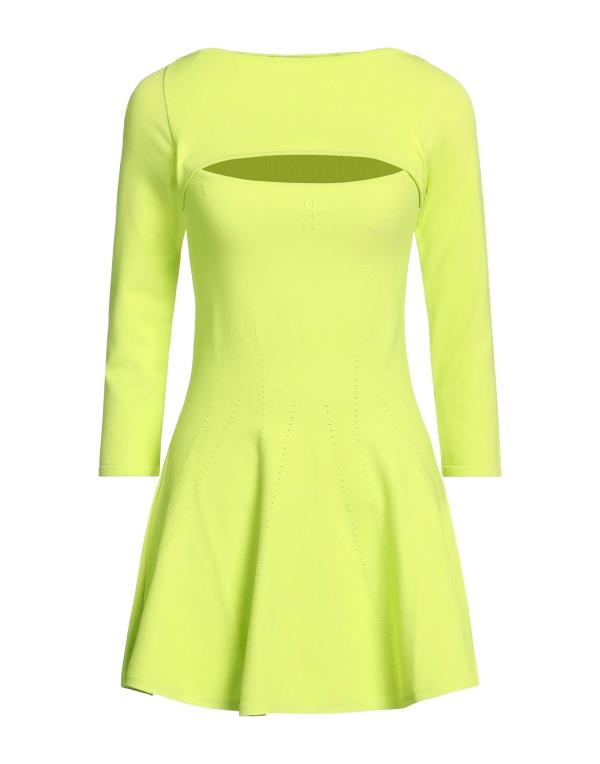 【送料無料】 ディースクエアード レディース ワンピース トップス Short dress Acid green
