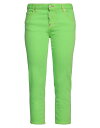 ディースクエアード ジーンズ レディース 【送料無料】 ディースクエアード レディース デニムパンツ ボトムス Cropped jeans Green