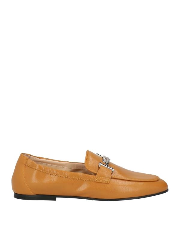 【送料無料】 トッズ レディース スリッポン・ローファー シューズ Loafers Camel