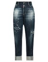  ディースクエアード レディース デニムパンツ ジーンズ ボトムス Denim pants Blue