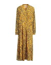 【送料無料】 ダイアン フォン ファステンバーグ レディース ワンピース トップス Midi dress Yellow