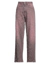  マルタンマルジェラ レディース デニムパンツ ジーンズ ボトムス Denim pants Pastel pink