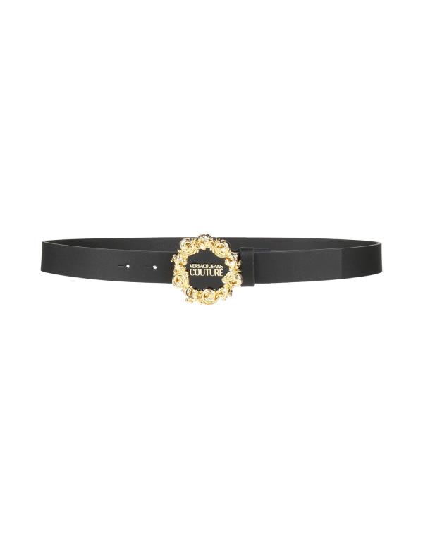 ヴェルサーチ ベルト（レディース） 【送料無料】 ヴェルサーチ レディース ベルト アクセサリー Regular belt Black