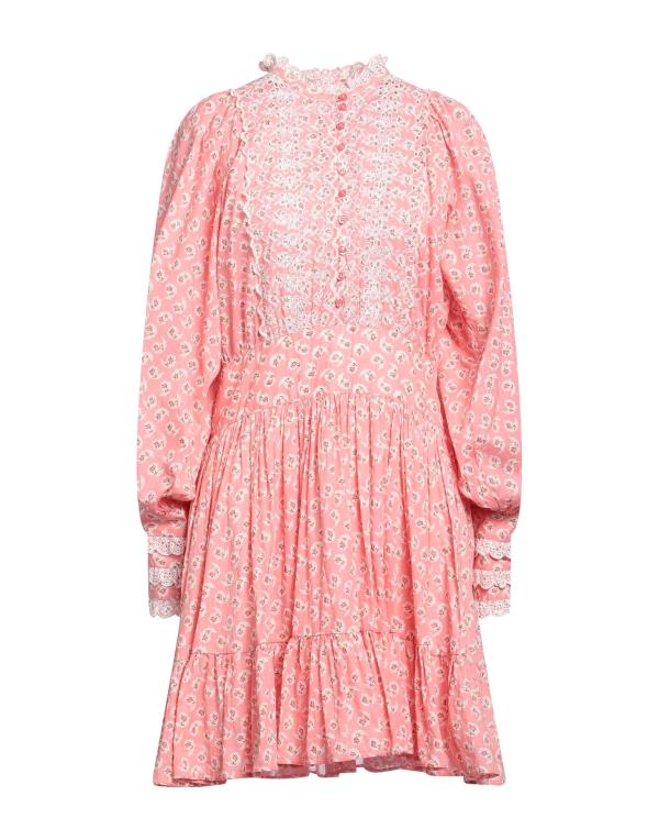 【送料無料】 ティモ レディース ワンピース トップス Shirt dress Pink