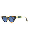 【送料無料】 ランバン レディース サングラス・アイウェア アクセサリー Sunglasses Multicolored 2