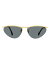 【送料無料】 ランバン レディース サングラス・アイウェア アクセサリー Sunglasses Grey
