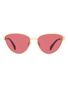 【送料無料】 ランバン レディース サングラス・アイウェア アクセサリー Sunglasses Pink