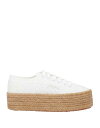 【送料無料】 スペルガ レディース スリッポン ローファー シューズ Espadrilles White