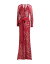 【送料無料】 エリー サーブ レディース ワンピース トップス Long dress Brick red