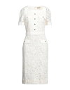 【送料無料】 エリー サーブ レディース ワンピース トップス Midi dress Cream