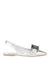 【送料無料】 ケネルアンドシュメンガー レディース ベルト アクセサリー Ballet flats Silver