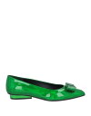 【送料無料】 フェラガモ レディース ベルト アクセサリー Ballet flats Green