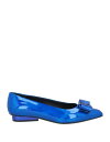 【送料無料】 フェラガモ レディース ベルト アクセサリー Ballet flats Bright blue