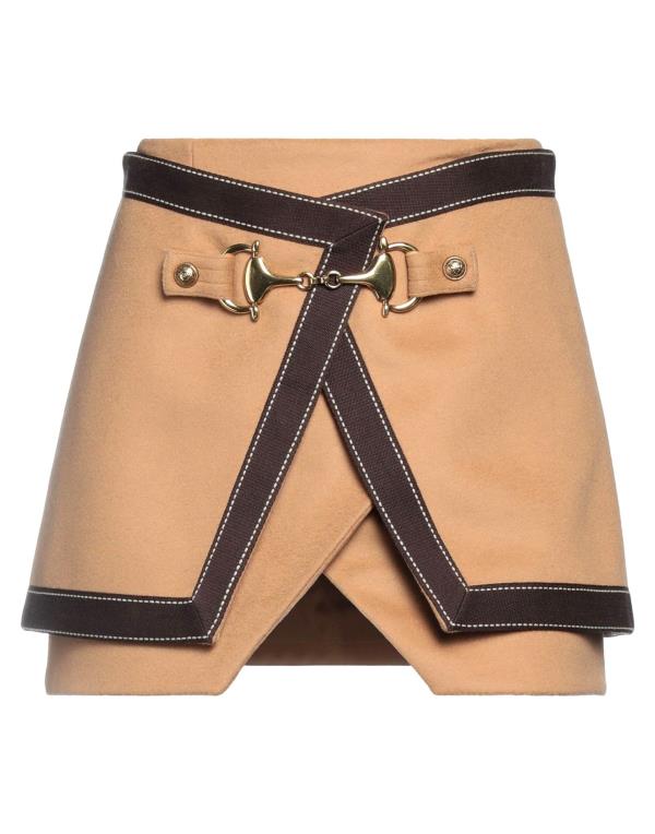  バルマン レディース スカート ボトムス Mini skirt Beige