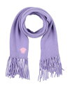 ヴェルサーチ マフラー 【送料無料】 ヴェルサーチ レディース マフラー・ストール・スカーフ アクセサリー Scarves and foulards Light purple