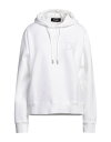 【送料無料】 ディースクエアード レディース パーカー・スウェット フーディー アウター Hooded sweatshirt Off white