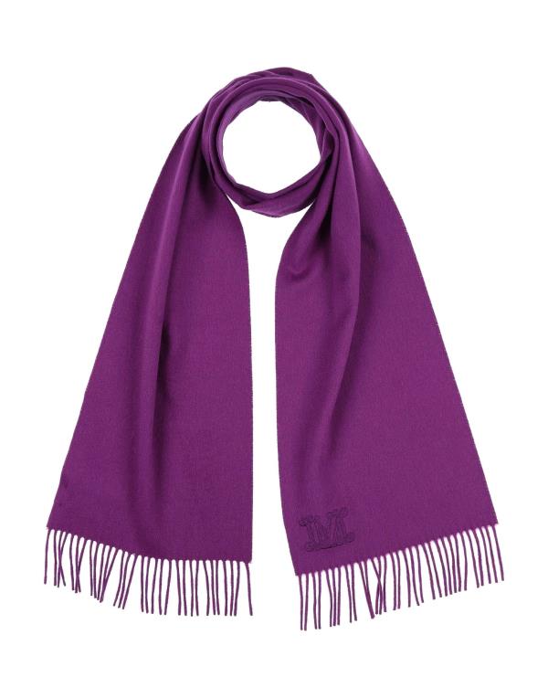 マックスマーラ 【送料無料】 マックスマーラ レディース マフラー・ストール・スカーフ アクセサリー Scarves and foulards Mauve